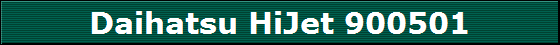 Daihatsu HiJet 900501